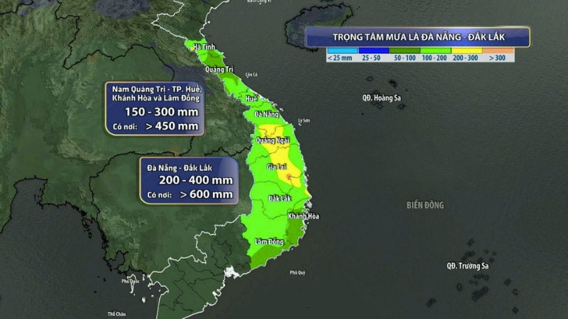 Cảnh báo mưa lớn người dân cần lưu ý
