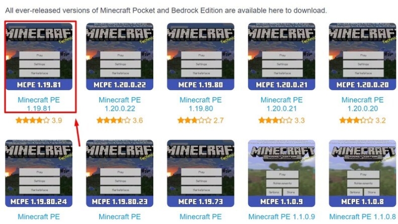 Tìm và tải bộ cài định dạng apk