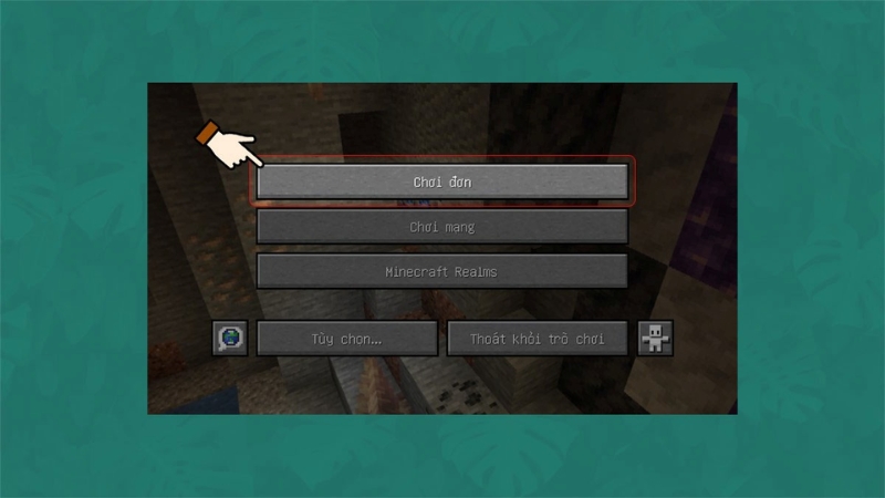 Chọn chế độ chơi đơn