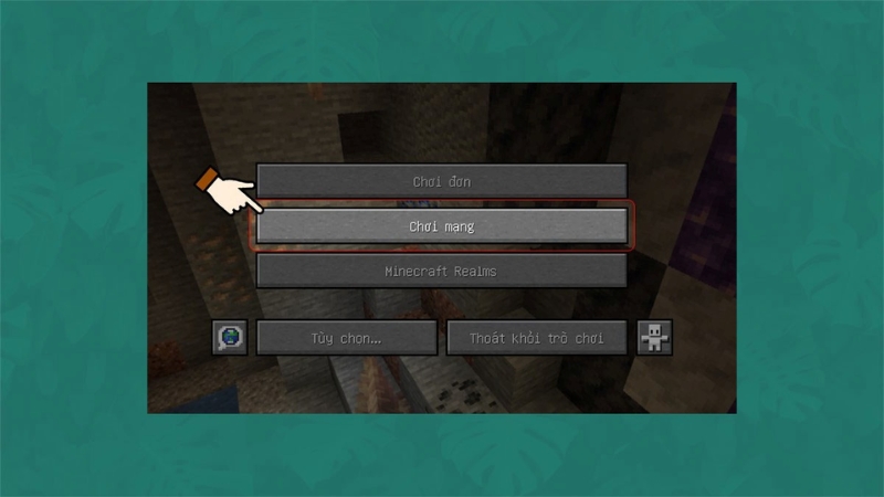 Kích hoạt chế độ chơi mạng