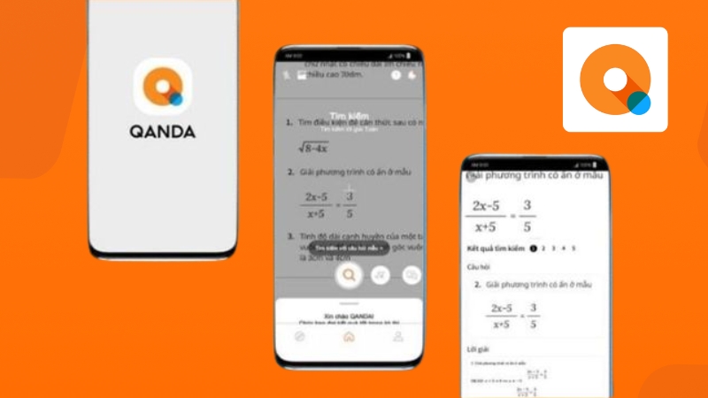 QANDA: chụp đề, hỏi đáp 1-1 với gia sư, lời giải nhanh chính xác