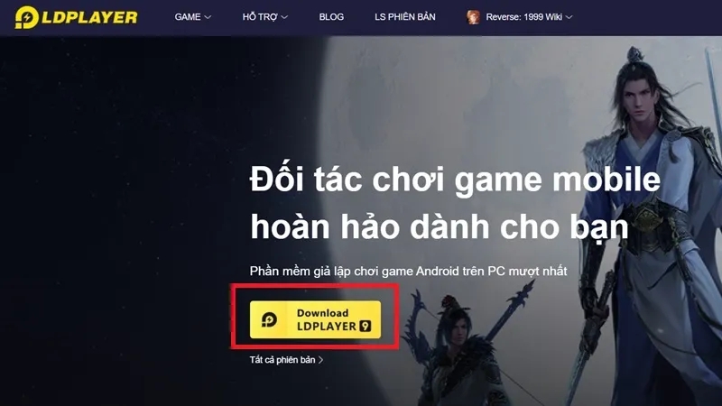 Tải phần mềm giải lập LDPlayer