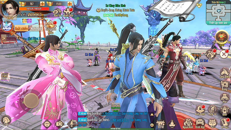 Tân Trường Sinh Quyết Mobile là lựa chọn rất đáng cân nhắc trong thể loại game kiếm hiệp nhập vai