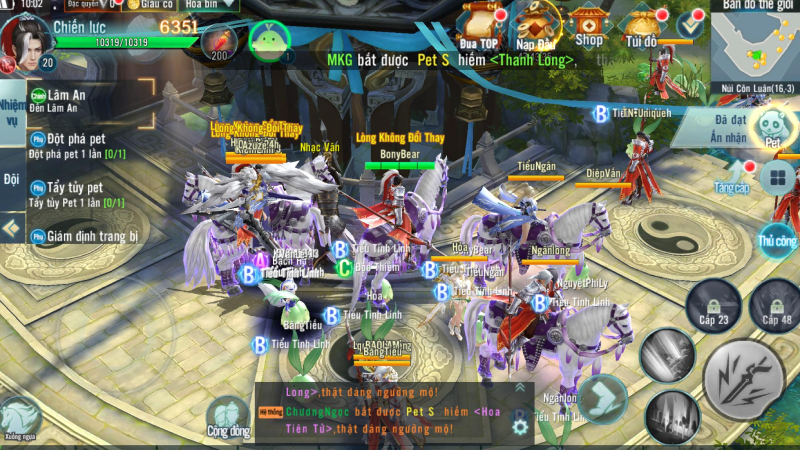 Game Nhất Kiếm Giang Hồ 3D có đồ họa 3D đẹp, môn phái đa dạng, trải võ lâm chân thực