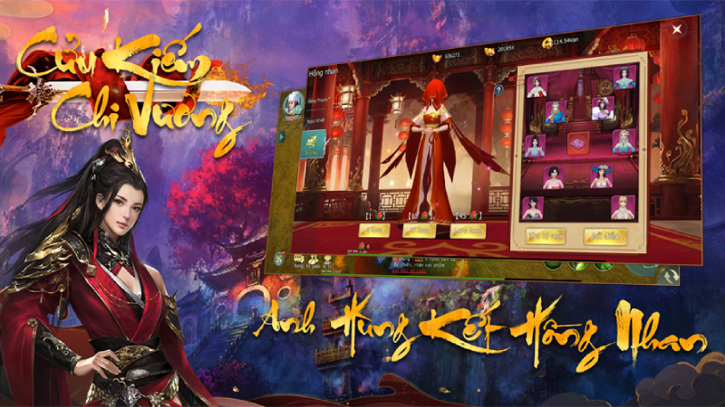 Game kiếm hiệp Cửu Kiếm Chi Vương có cốt truyện và cách tiếp cận mới lạ