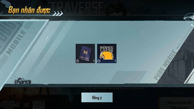 Xác nhận để đổi quà