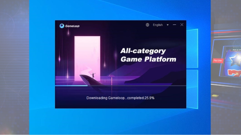 Quá trình cài đặt đang diễn ra