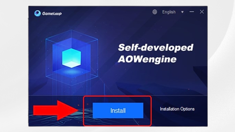 Bấm Install để cài đặt
