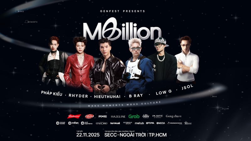 Dàn line-up 100% nghệ sĩ Việt Nam