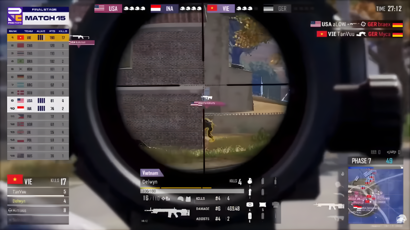 Kiểm soát tầm nhìn để nắm lợi thế trước mọi pha giao tranh