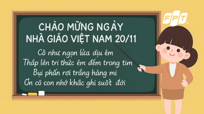 Tổng hợp bài thơ ngắn về cô giáo hay, ý nghĩa, cảm động