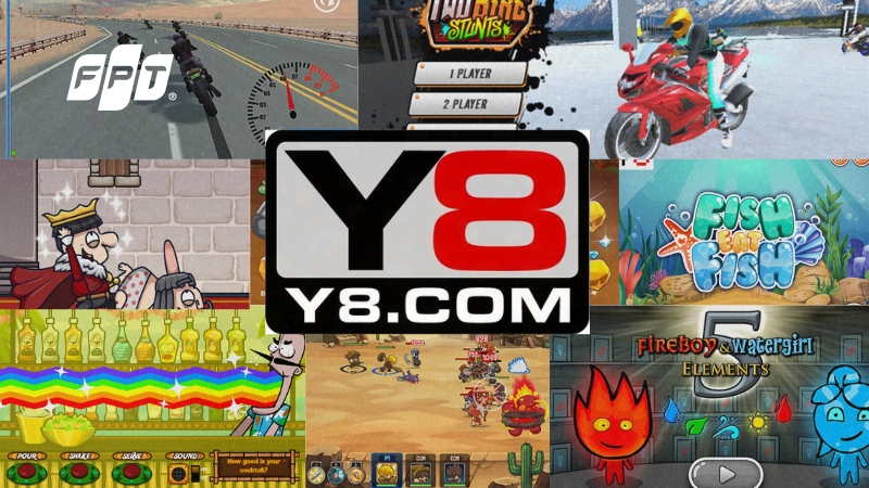 Game Y8: Danh sách game miễn phí, hấp dẫn nhất đa thể loại