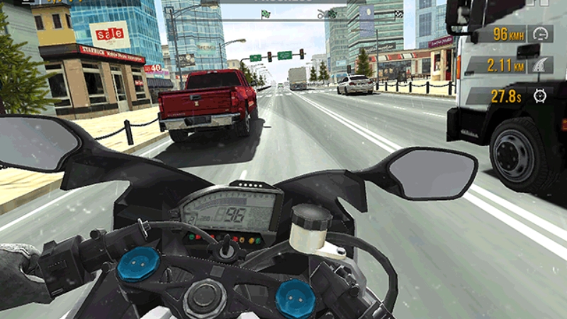 Turbo Motor Racer có 4 chế độ chơi cực hấp dẫn