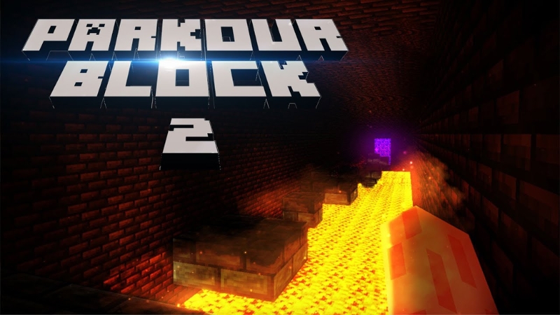 Parkour Block mang phong cách Minecraft ấn tượng