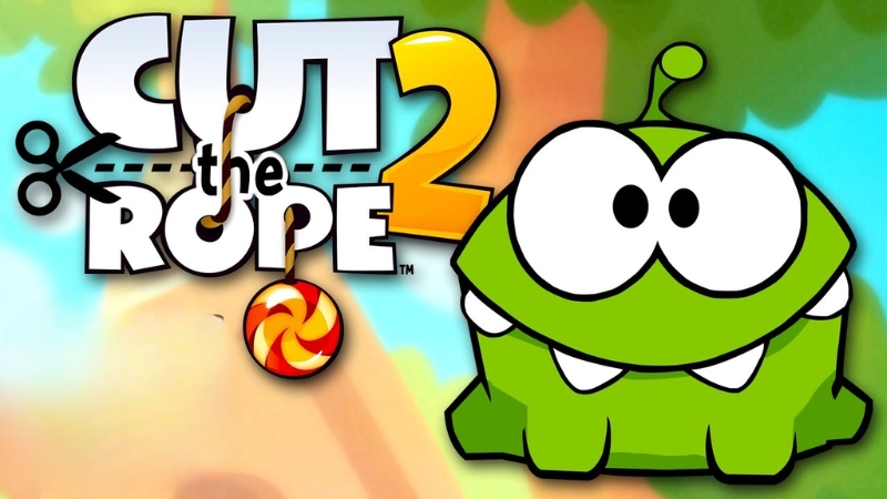 Bạn sẽ hóa thân thành chú ếch xanh Om Nom trong Cut the Rope 2