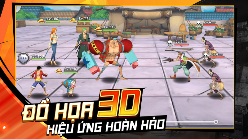 Game One Piece hành động mãn nhãn - Hải Tặc Vô Song