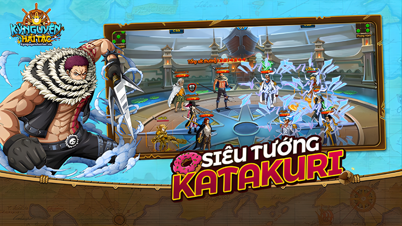 Trải nghiệm Katakuri trong game One Piece Kỷ Nguyên Hải Tặc