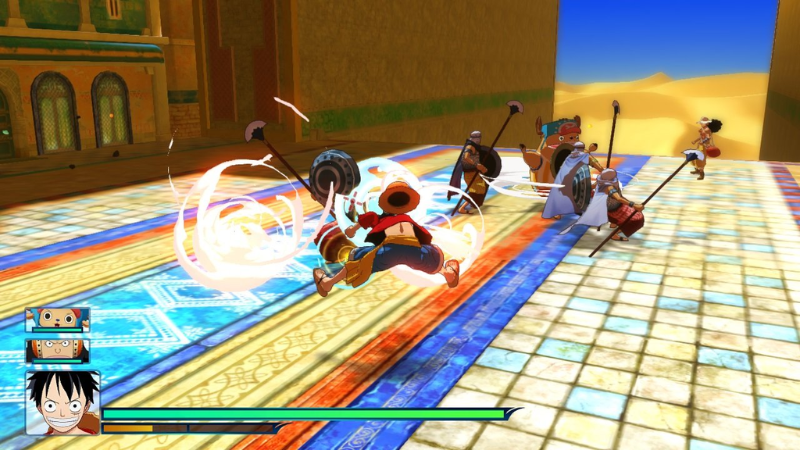 Phiêu lưu cực đã cùng Game One Piece: Unlimited World Red
