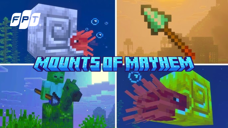 Minecraft Mounts of Mayhem là gì? Top 5 tính năng nổi bật
