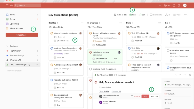 Todoist có khả năng đồng bộ nhanh trên mọi thiết bị