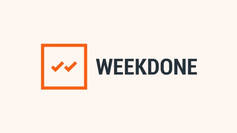 Weekdone tập trung vào nhịp độ và tính nhất quán trong mục tiêu