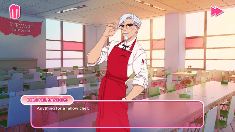 I Love You Colonel Sanders là game hẹn hò của KFC