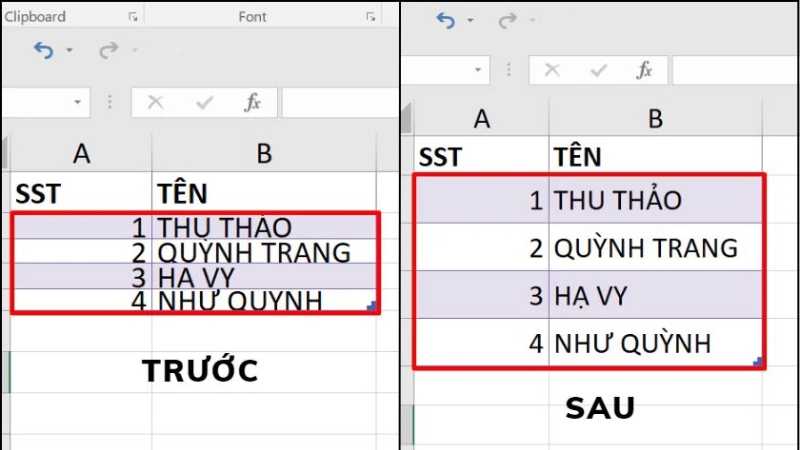 Cách giãn dòng trong Excel