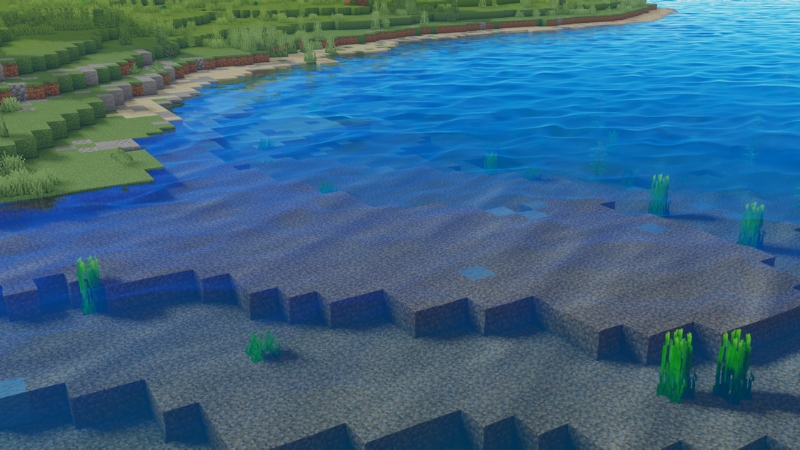 OCEANO Shader biến đại dương trong Minecraft thành thiên đường nhiệt đới tuyệt đẹp