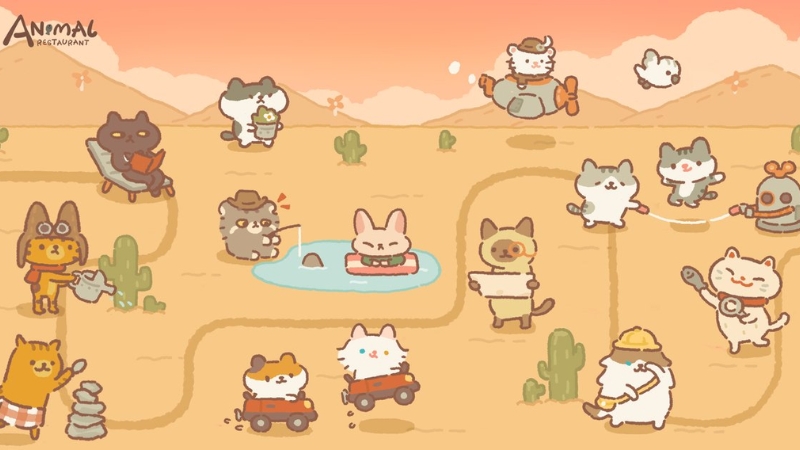 Quản lý nhà hàng thú cưng và lắng nghe tâm sự của thực khách rừng xanh