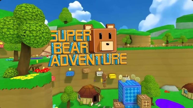 Phiêu lưu thế giới mở 3D đầy màu sắc và vui nhộn cùng chú gấu dũng cảm.