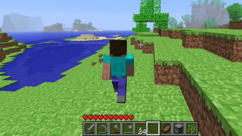 Các phím tắt trong Minecraft giúp nhân vật di chuyển mượt mà