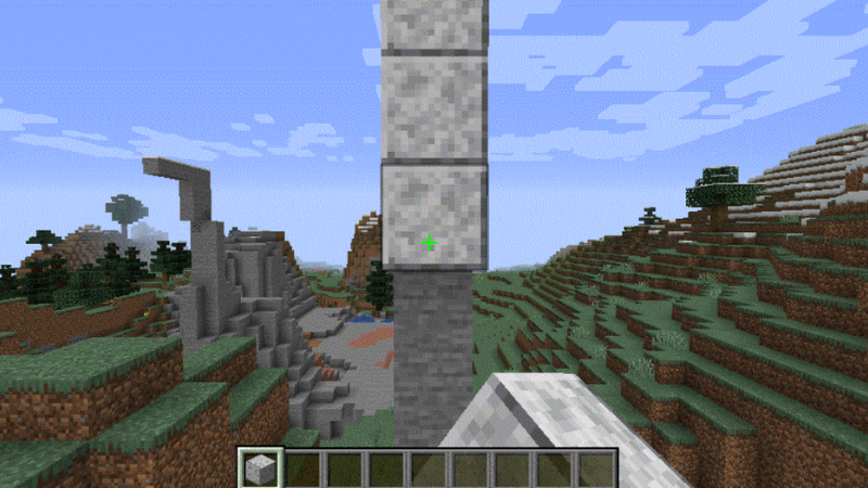 Đặt block siêu nhanh chỉ với phím tắt trong Minecraft