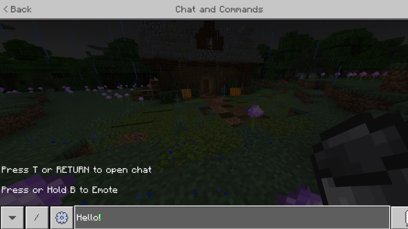 Mở chat nhanh để trao đổi chỉ với phím T