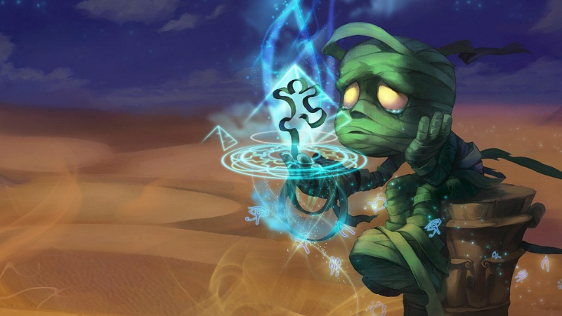 Amumu mở giao tranh khiến Graves khó dồn sát thương – counter Graves chắc chắn