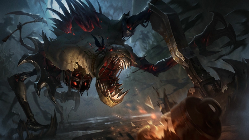 Fiddlesticks úp bóng mở combat – Graves jungle counter khi bị bất ngờ
