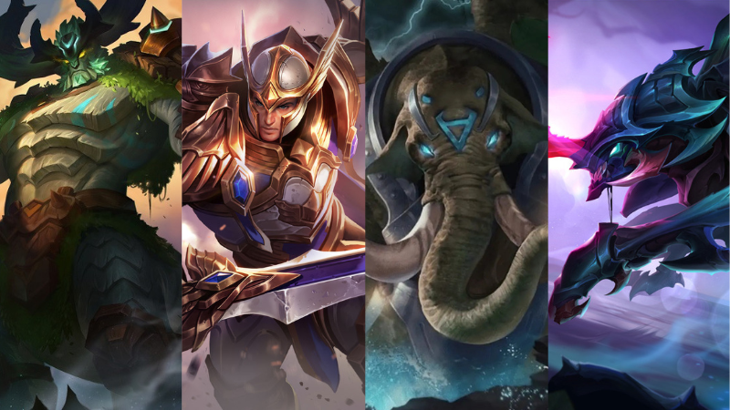 Các vị tướng tương hợp với Zata trong các pha bay lượn