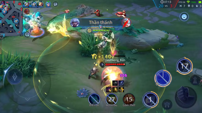 Tận dụng cơ hội giữa game để lấy ưu thế trận đấu