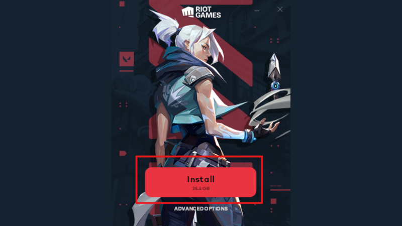 Nhấn vào File đã tải và chọn Install