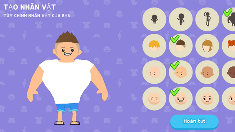 Tạo hình nhân vật theo ý thích
