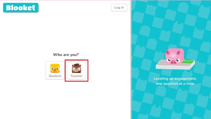 cách tạo tài khoản Blooket