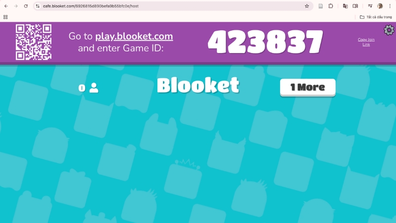 cách tạo trò chơi Blooket