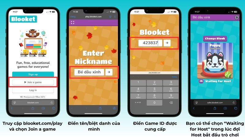 cách tạo trò chơi Blooket