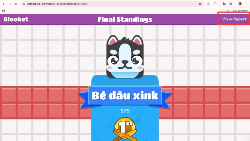 cách tạo trò chơi Blooket