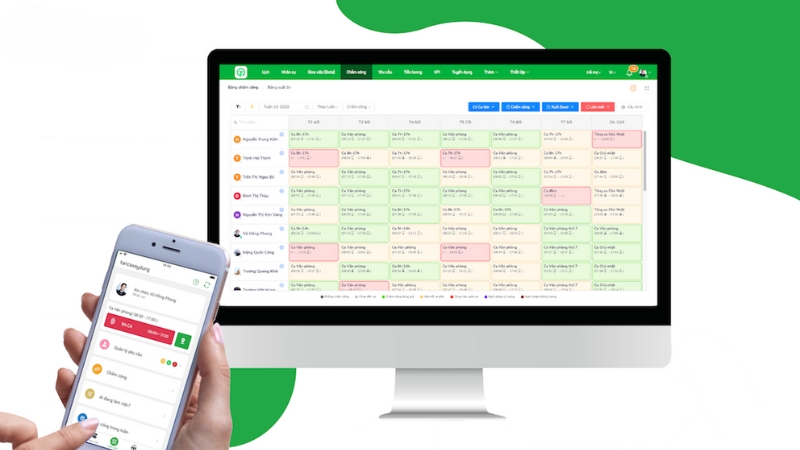 Tanca là phần mềm nhân sự tối ưu cho quản lý ca kíp và chấm công di động.