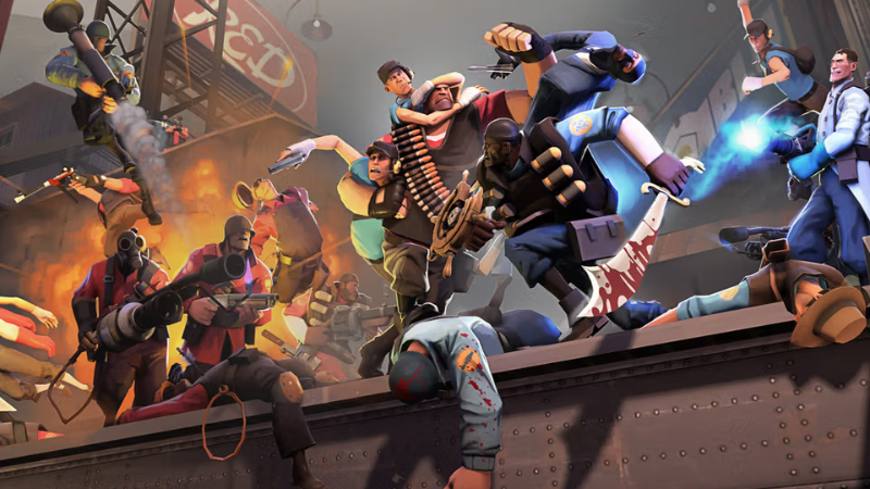 Đồ họa vui nhộn trong Team Fortress 2