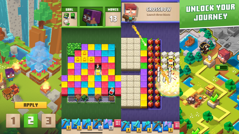 Trải nghiệm lối chơi Minecraft: Blast độc đáo