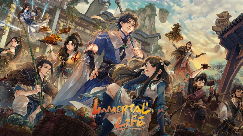 Immortal Life - Game tu tiên kết hợp farming và luyện đan trên PC