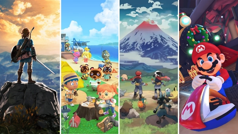 Top 10 game Nintendo Switch hay nhất 2025 không thể bỏ qua
