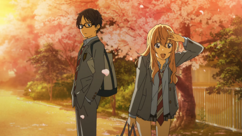 Your Lie in April là bộ phim anime tình yêu đầy day dứt
