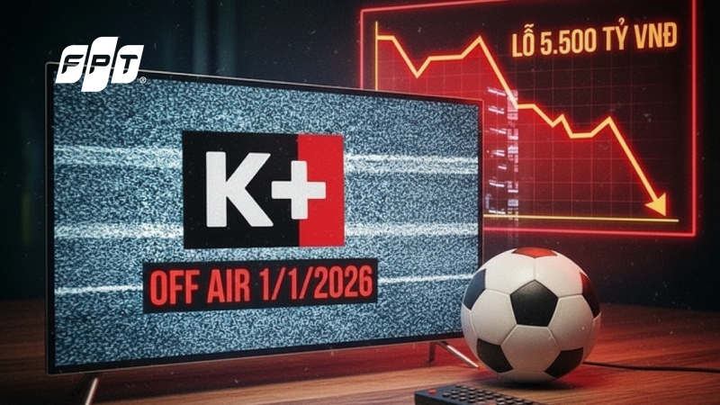 K+ ngừng phát sóng từ 1/1/2026, xem Ngoại Hạng Anh ở đâu?
